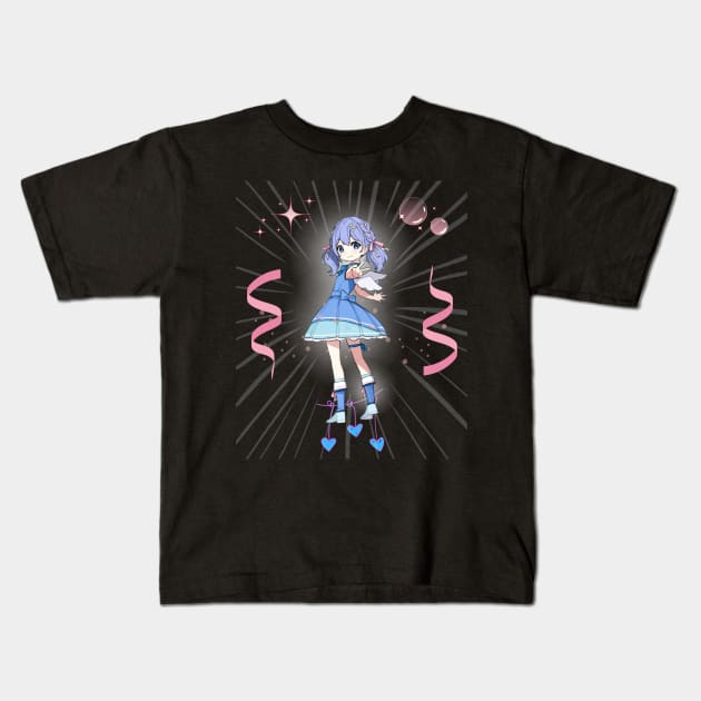 Cute anime Kids T-Shirt by Funtomass